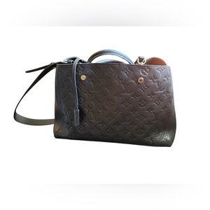 Louis Vuitton Black Empteinite Montaigne MM